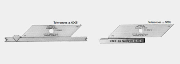 W.T.P.S. Gauge with Calibration Block