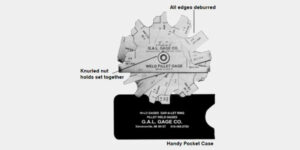 Fillet Weld Gauge